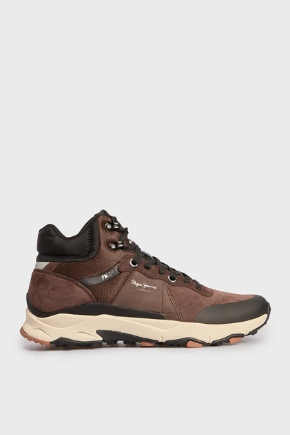 Чоловічі коричневі хайтопи JAMES HIGH Pepe Jeans 42 PMS60030 - Фото 1 Чоловічі коричневі хайтопи JAMES HIGH Pepe Jeans 42 PMS60030 - зображення 1