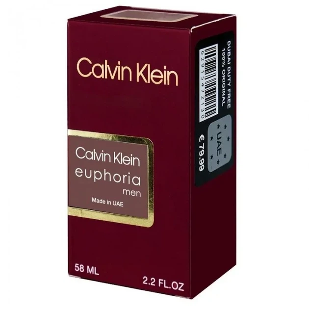 Мужская парфюмированная вода No Brand (версия СаІvin КІеin Euphoria Men), Newly 58 мл - Фото 6 Мужская парфюмированная вода No Brand (версия СаІvin КІеin Euphoria Men), Newly 58 мл - изображение 6