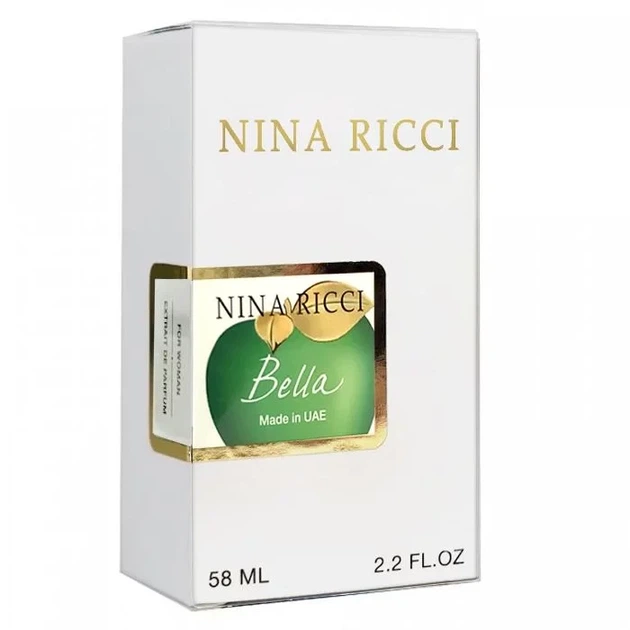 Жіноча парфумована вода No Brand (версія Nina Ricci Bella), 58 мл - Фото 4 Жіноча парфумована вода No Brand (версія Nina Ricci Bella), 58 мл - зображення 4