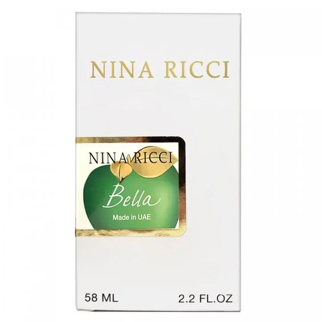 Жіноча парфумована вода No Brand (версія Nina Ricci Bella), 58 мл - Фото 5 Жіноча парфумована вода No Brand (версія Nina Ricci Bella), 58 мл - зображення 5