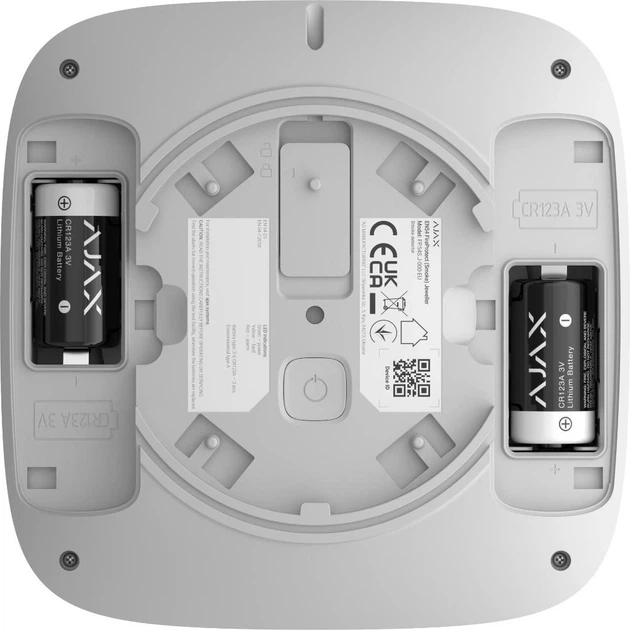 Тепловий датчик Ajax EN54 FireProtect Heat Jeweller White (000057128) - зображення 3