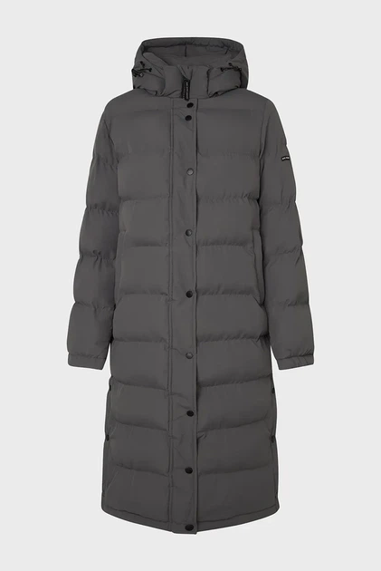 Жіноча сіра куртка Pepe Jeans M PL402437 - Фото 6 Жіноча сіра куртка Pepe Jeans M PL402437 - изображение 6