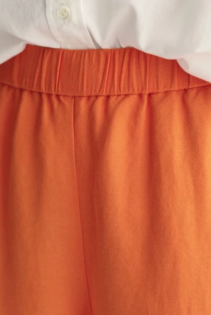 Жіночі помаранчеві лляні штани REL LINEN BLEND PULL ON Gant 34 4150306 - Фото 5 Жіночі помаранчеві лляні штани REL LINEN BLEND PULL ON Gant 34 4150306 - зображення 5