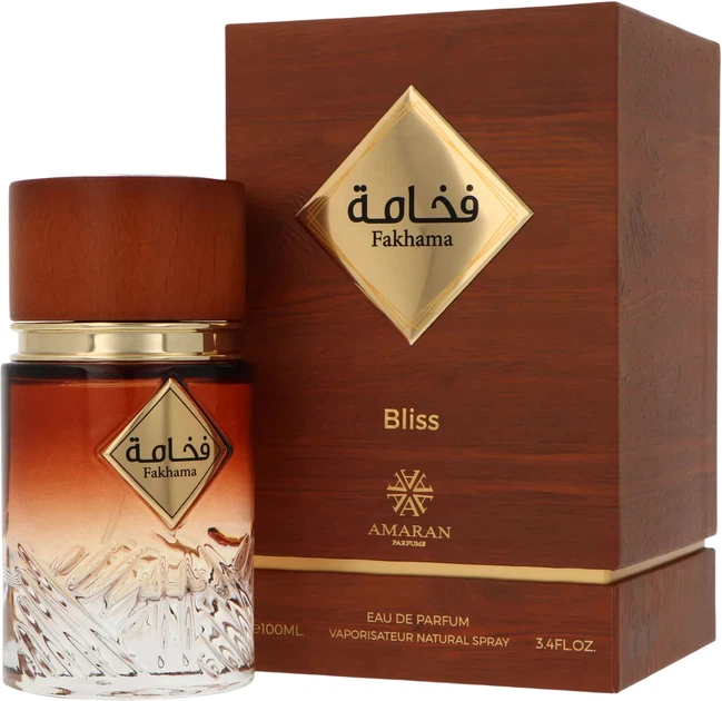 Парфумована вода унісекс Amaran Fakhama Bliss 100 мл (6294019038077) - зображення 3