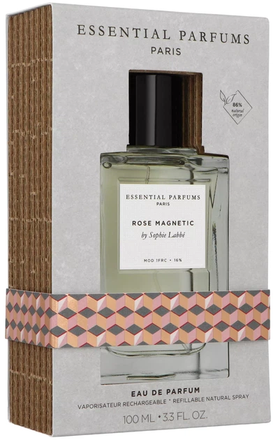 Парфумована вода унісекс Essential Parfums Paris Rose Magnetic 100 мл (3770010614593) - зображення 3
