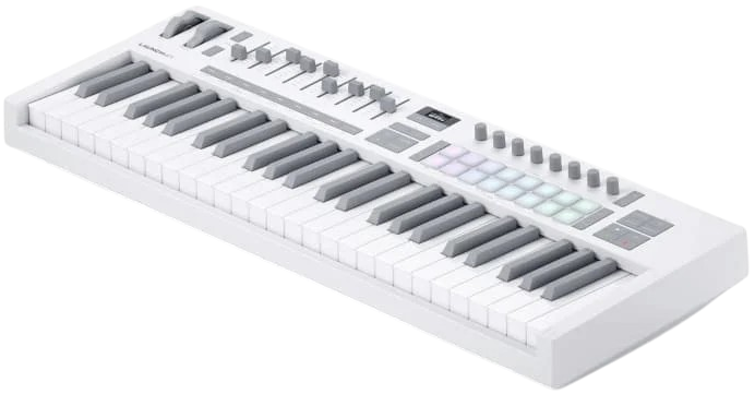 MIDI-клавіатура Novation Launchkey 49 MK4 Біла - зображення 4