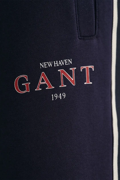 Чоловічі темно-сині шорти SAIL JERSEY Gant S 2009019 - изображение 6