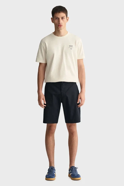 Чоловічі чорні шорти RELAXED Gant 31 205074 - изображение 4