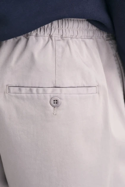 Чоловічі сірі шорти DRAWSTRING LOGO Gant XL 205075 - изображение 5