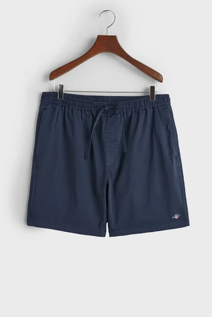 Чоловічі темно-сині шорти DRAWSTRING LOGO Gant XL 205075 - зображення 7