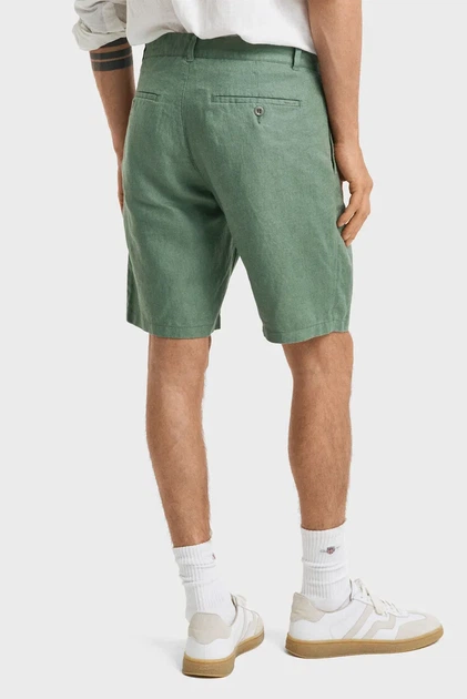 Чоловічі зелені лляні шорти RELAXED LINEN DS SHORTS Gant XL 205073 - зображення 4