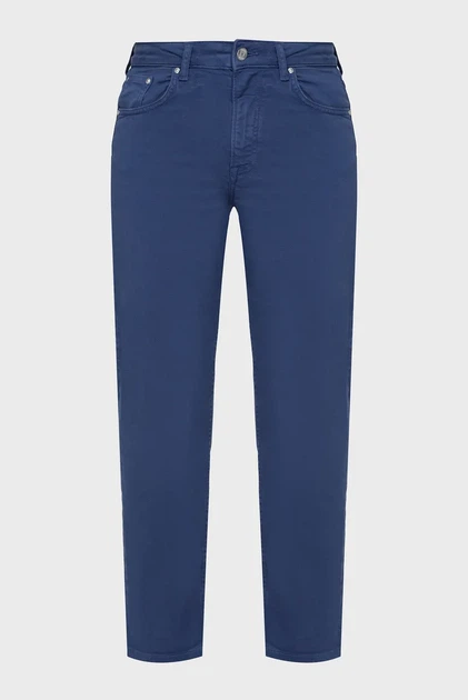 Жіночі сині джинси STRAIGHT CROPPED COLOR JEANS Gant 26 4100213 - Фото 1 Жіночі сині джинси STRAIGHT CROPPED COLOR JEANS Gant 26 4100213 - изображение 1