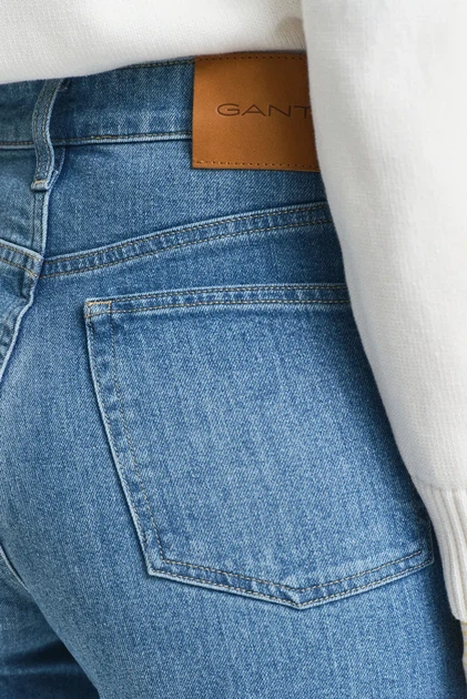 Жіночі сині джинси STRAIGHT LEG JEANS Gant 29 4100250 - зображення 5