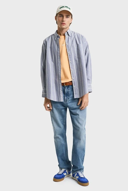 Чоловіча помаранчева футболка SMALL GRAPHIC Gant XXL 2003343 - зображення 2