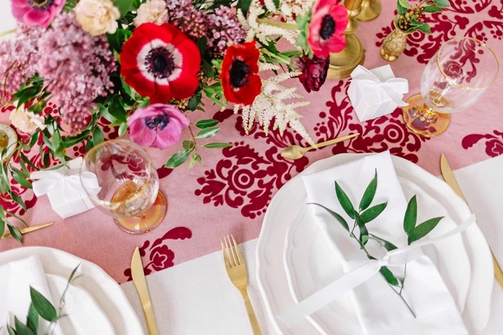 Serwetki materiałowe Party Deco 35x35cm Biały (1 op. / 25 szt.) (5901157446374) - obraz 4
