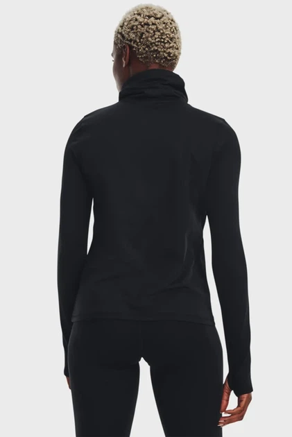 Жіночий чорний лонгслів UA Meridian CW Funnel Neck Under Armour S 1373965-001 - Фото 3 Жіночий чорний лонгслів UA Meridian CW Funnel Neck Under Armour S 1373965-001 - изображение 3