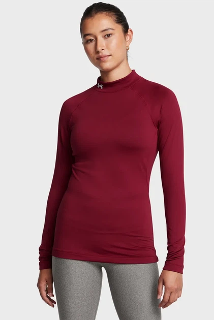 Жіночий лонгслів UA CG Authentics Mockneck-BLK Under Armour SM 1368702-626 - Фото 1 Жіночий лонгслів UA CG Authentics Mockneck-BLK Under Armour SM 1368702-626 - зображення 1