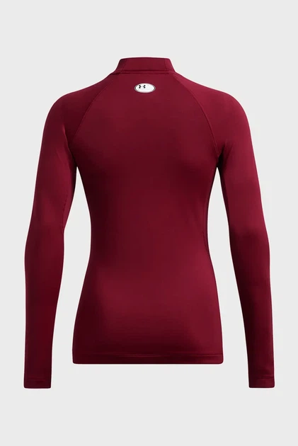 Жіночий лонгслів UA CG Authentics Mockneck-BLK Under Armour SM 1368702-626 - Фото 4 Жіночий лонгслів UA CG Authentics Mockneck-BLK Under Armour SM 1368702-626 - зображення 4