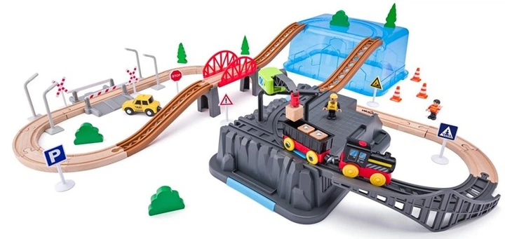 Kolejka Woody Land Zestaw górniczy 54 elementy (93069 30692) (8591864930692) - obraz 4