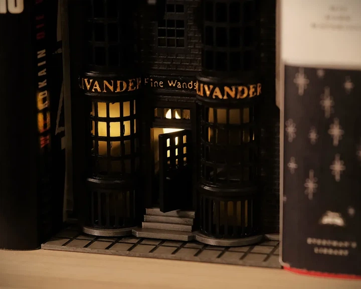 Книжкова вставка-нічник аллея діагон для книжкової поліці. Aivory - зображення 2