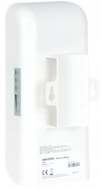 Zewnętrzny bezprzewodowy most Hikvision 5Ghz 867Mbps 5km Outdoor Wireless CPE (DS-3WF02C-5AC/O(O-STD)V3) - obraz 4