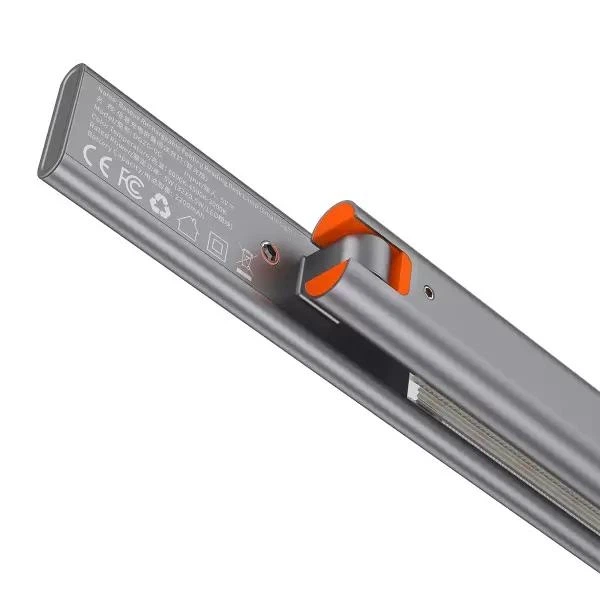 Настільна лампа Baseus LED Smart Eye Reading Desk Lamp з вбудованим акумулятором 2200 mAh (DGZG-0G) Grey - зображення 5