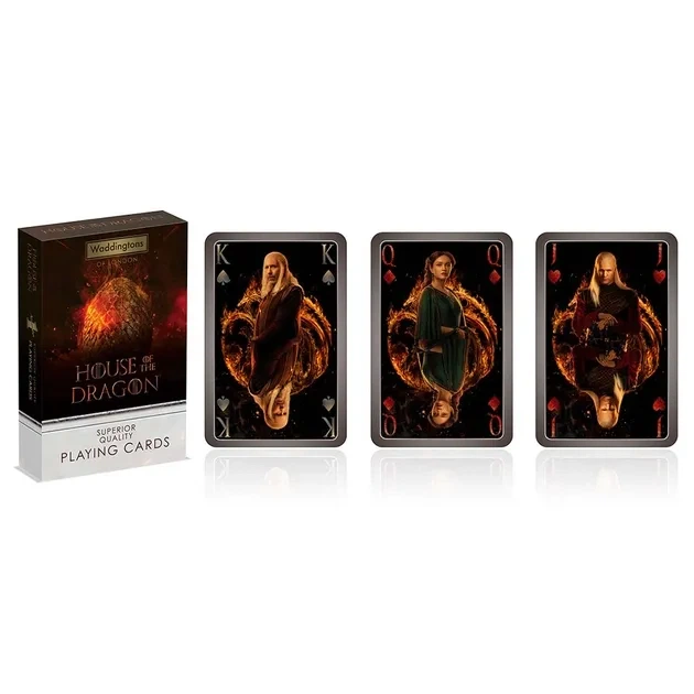 Гральні карти Winning Moves Game of Thrones House of Dragons Waddingtons Number 1 Гра престолів Дім дракона - Фото 2 Гральні карти Winning Moves Game of Thrones House of Dragons Waddingtons Number 1 Гра престолів Дім дракона - изображение 2