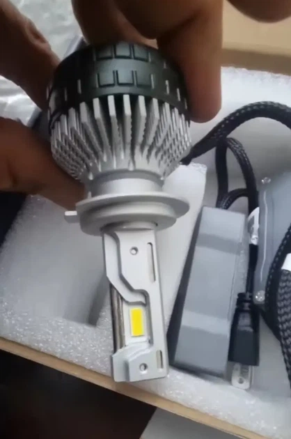 Автомобильные LED лампы DawnKnight K9C PRO H7 130W 6000k с обманкой (Canbus) - изображение 3