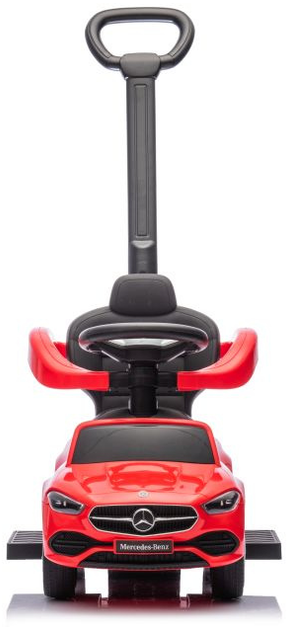 Толокар дитячий LEAN Toys Mercedes 3в1 з ручкою Червоний (5905991061267) - зображення 2