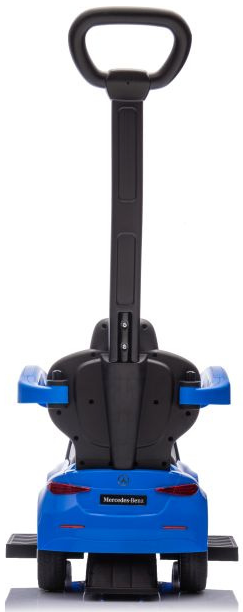 Толокар LEAN Toys Mercedes 3в1 з ручкою Синій (5905991061281) - зображення 6