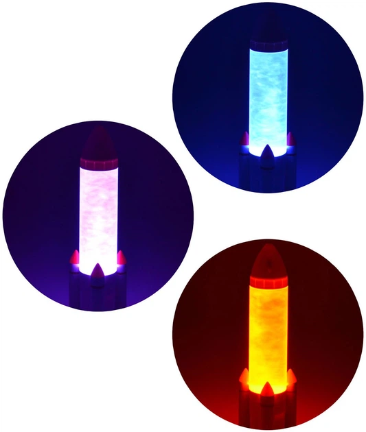 Lampka nocna dla dzieci Johntoy Rocket (2520808) - obraz 2