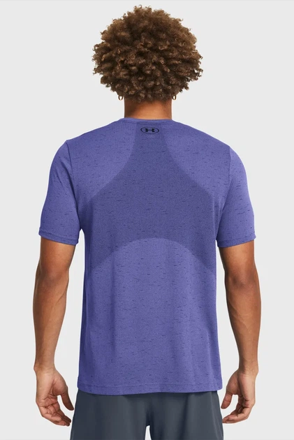 Чоловіча фіолетова футболка Vanish Seamless SS Under Armour S 1382801-561 - изображение 2