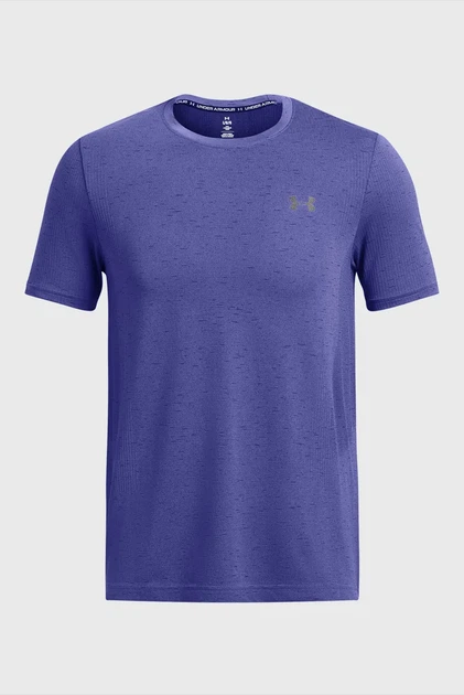Чоловіча фіолетова футболка Vanish Seamless SS Under Armour S 1382801-561 - изображение 4