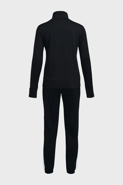 Жіночий чорний спортивний костюм (кофта, штани) Tricot Tracksuit Under Armour XS 1365147-001 - Фото 5 Жіночий чорний спортивний костюм (кофта, штани) Tricot Tracksuit Under Armour XS 1365147-001 - изображение 5