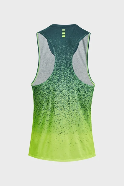 Чоловіча зелена майка UA RUSH CICADA SINGLET Under Armour S 1377314-722 - изображение 6