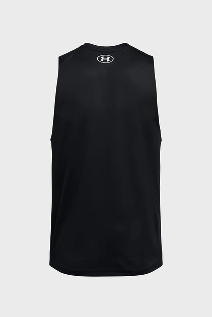 Чоловіча чорна майка UA Tech Tank Under Armour XXL 1382795-001 - изображение 4