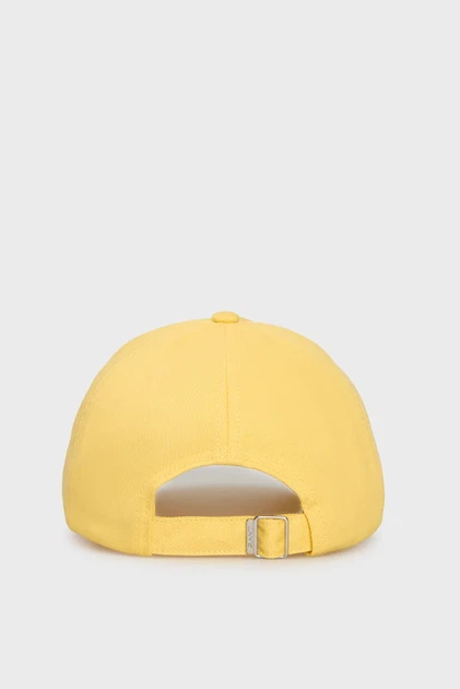 Чоловіча жовта кепка COTTON TWILL CAP Gant OS 9900002 - Фото 2 Чоловіча жовта кепка COTTON TWILL CAP Gant OS 9900002 - изображение 2