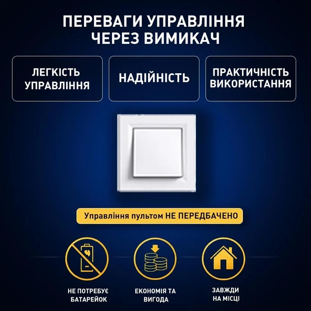 Світильник керований світлодіодний ESLLSE RADIST ICE 40Вт 345x480x120 мм Чорний - зображення 6