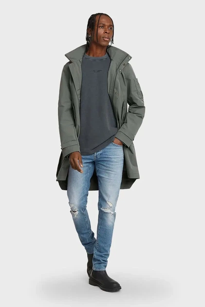 Чоловічі блакитні джинси 3301 Slim G-Star RAW 33-32 51001,D936 - зображення 2