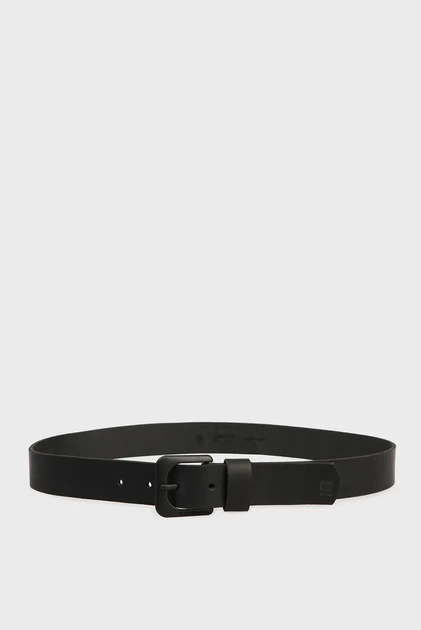 Чоловічий чорний шкіряний ремень G-Star RAW 105 D04169,3127 - Фото 1 Чоловічий чорний шкіряний ремень G-Star RAW 105 D04169,3127 - зображення 1