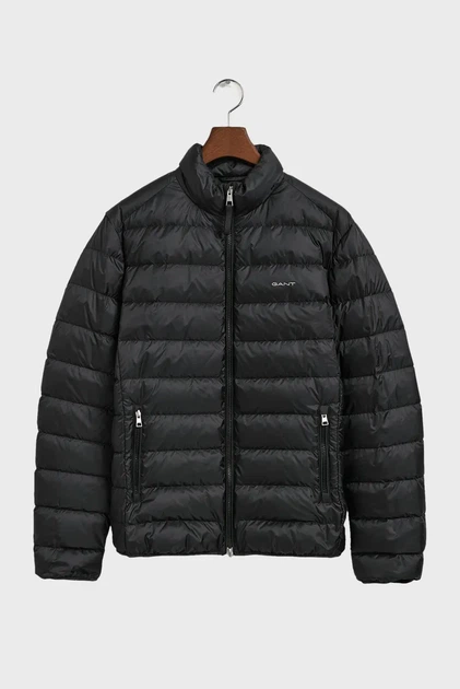 Чоловічий чорний пуховик LIGHT DOWN JACKET Gant XXL 7006298 - изображение 8