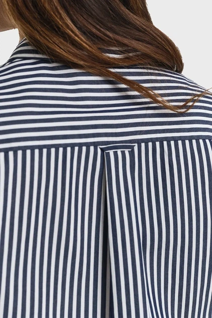 Жіноча сорочка у смужку REG CLASSIC POPLIN STRIPED Gant 34 4300214 - зображення 4