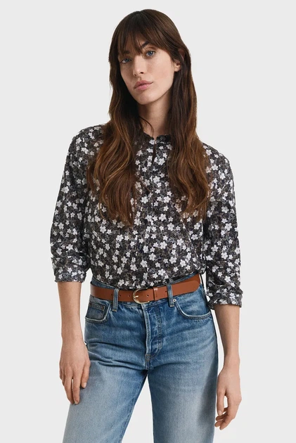 Жіноча сорочка з візерунком REG FLORAL PRINT CTN VOILE Gant 32 4300526 - Фото 6 Жіноча сорочка з візерунком REG FLORAL PRINT CTN VOILE Gant 32 4300526 - изображение 6