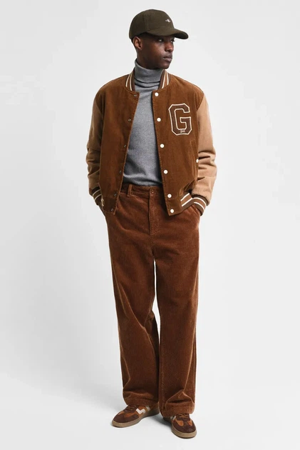 Чоловічий сірий гольф CLASSIC COTTON ROLLERNECK Gant XXL 8030563 - изображение 4