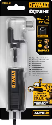 Uchwyt kątowy do bitów DeWalt na kwadrat 3/8" (DT20505-QZ) - obraz 2