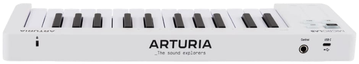 Klawiatura MIDI Arturia MicroLab mk3 Biała - obraz 4
