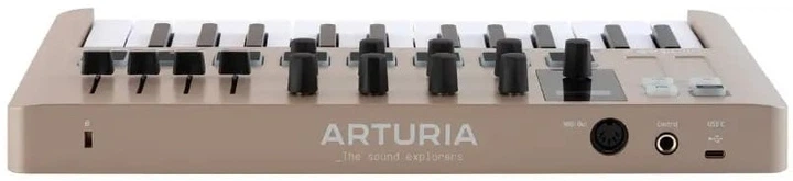 MIDI-клавіатура Arturia MiniLab 3 Champagne - зображення 5