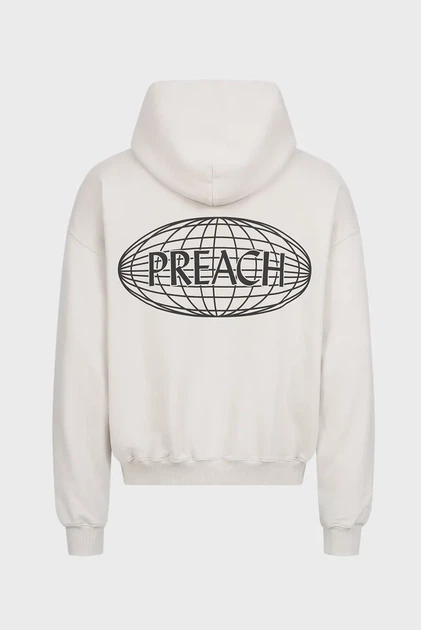 Чоловіче сіре худі Oversized Universe H GOTS Preach S 206271 - Фото 7 Чоловіче сіре худі Oversized Universe H GOTS Preach S 206271 - зображення 7