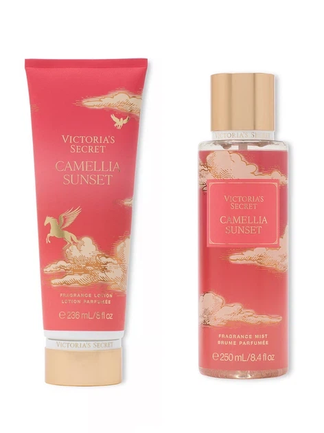 Набір Victoria's Secret Camellia Sunset Fragrance Спрей 250 мл + Лосьйон 236 мл - Фото 1 Набір Victoria's Secret Camellia Sunset Fragrance Спрей 250 мл + Лосьйон 236 мл - зображення 1