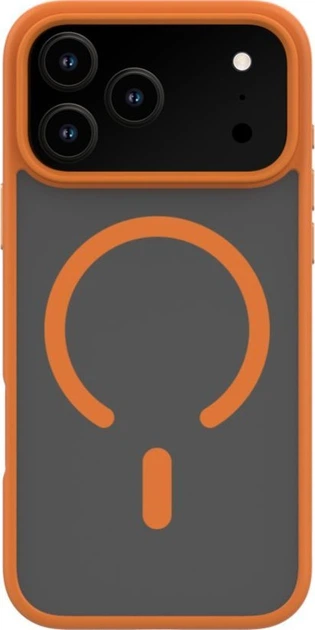 Etui plecki Evelatus Hybird MagSafe Case do Apple iPhone 17 Pro Orange (EVEAPP17PMHCWMO) - obraz 2